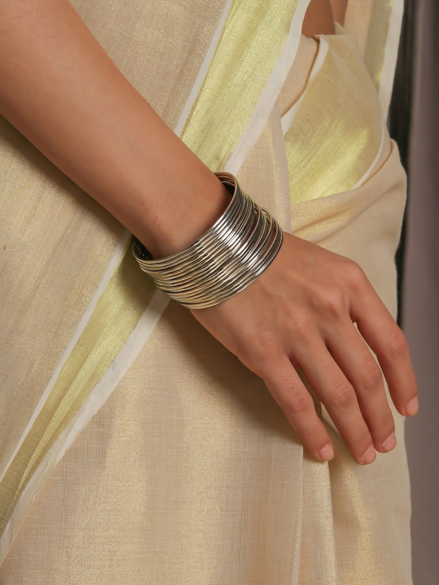 アクセサリー Tiffany&Co. Antique Cutlery Silver Bangl Collection of Tiffany & Co. Bamboo Sterling Silver Bar