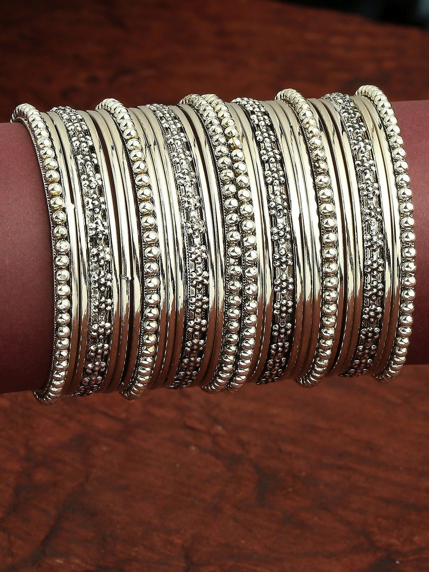 Buy Maroon Bracelets & Bangles for Women by Oomph Online