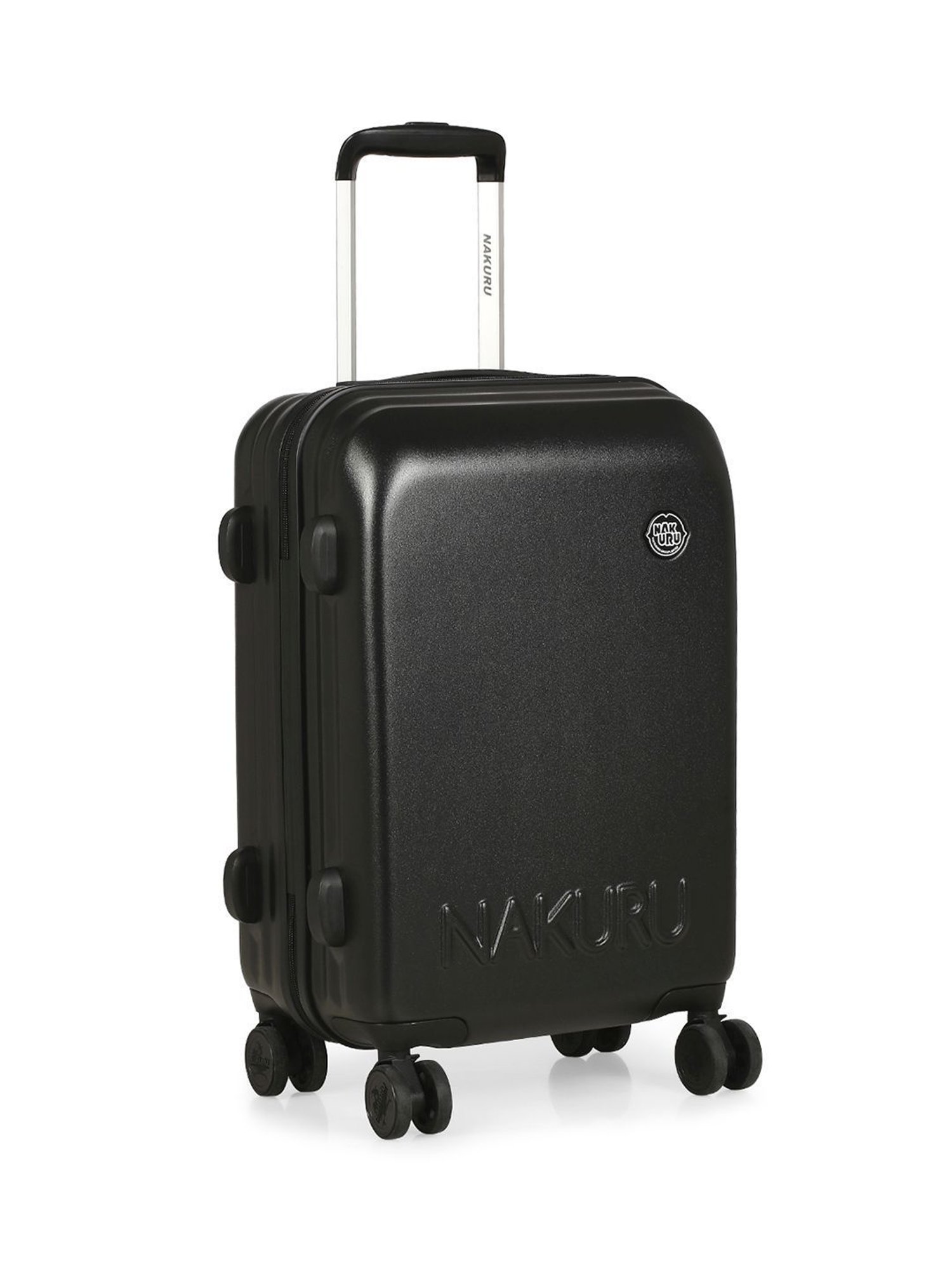 Buy NAKURU Black Matt Cabin Trolley Bag -20 cm Online At Best