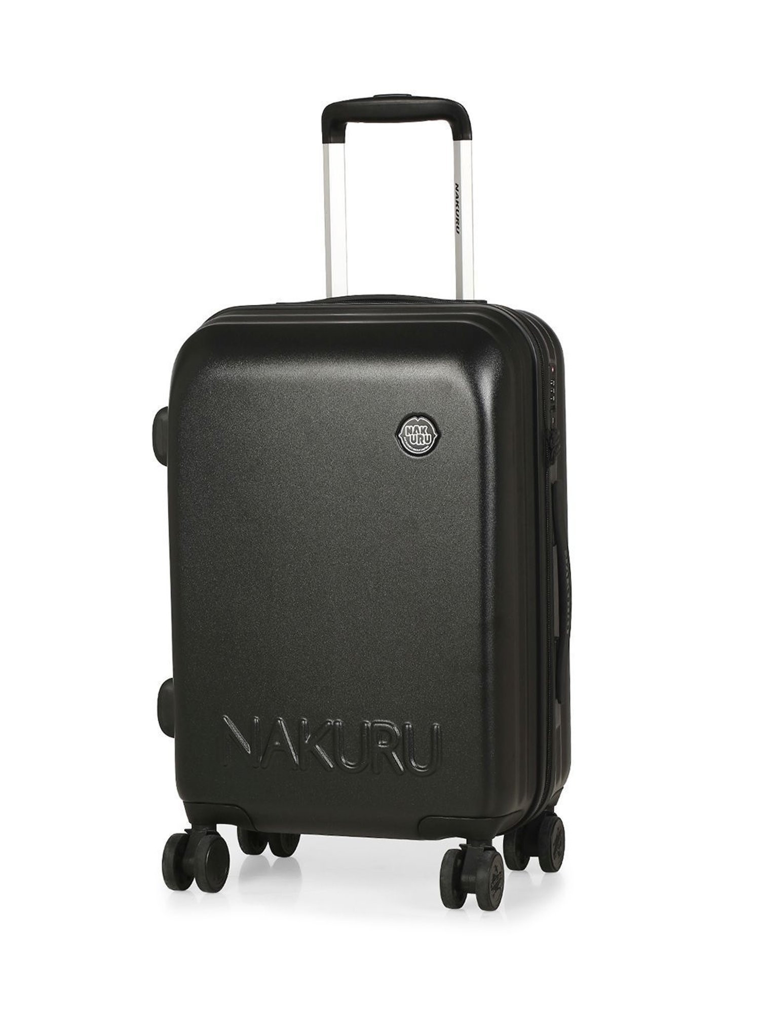 Buy NAKURU Black Matt Cabin Trolley Bag -20 cm Online At Best