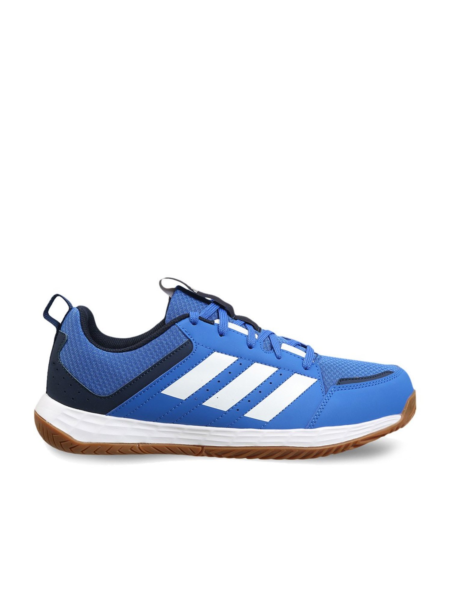 Buy Adidas Men s OGIN INDOOR Blue Indoor Court Shoes for Men at Best Price Tata CLiQ