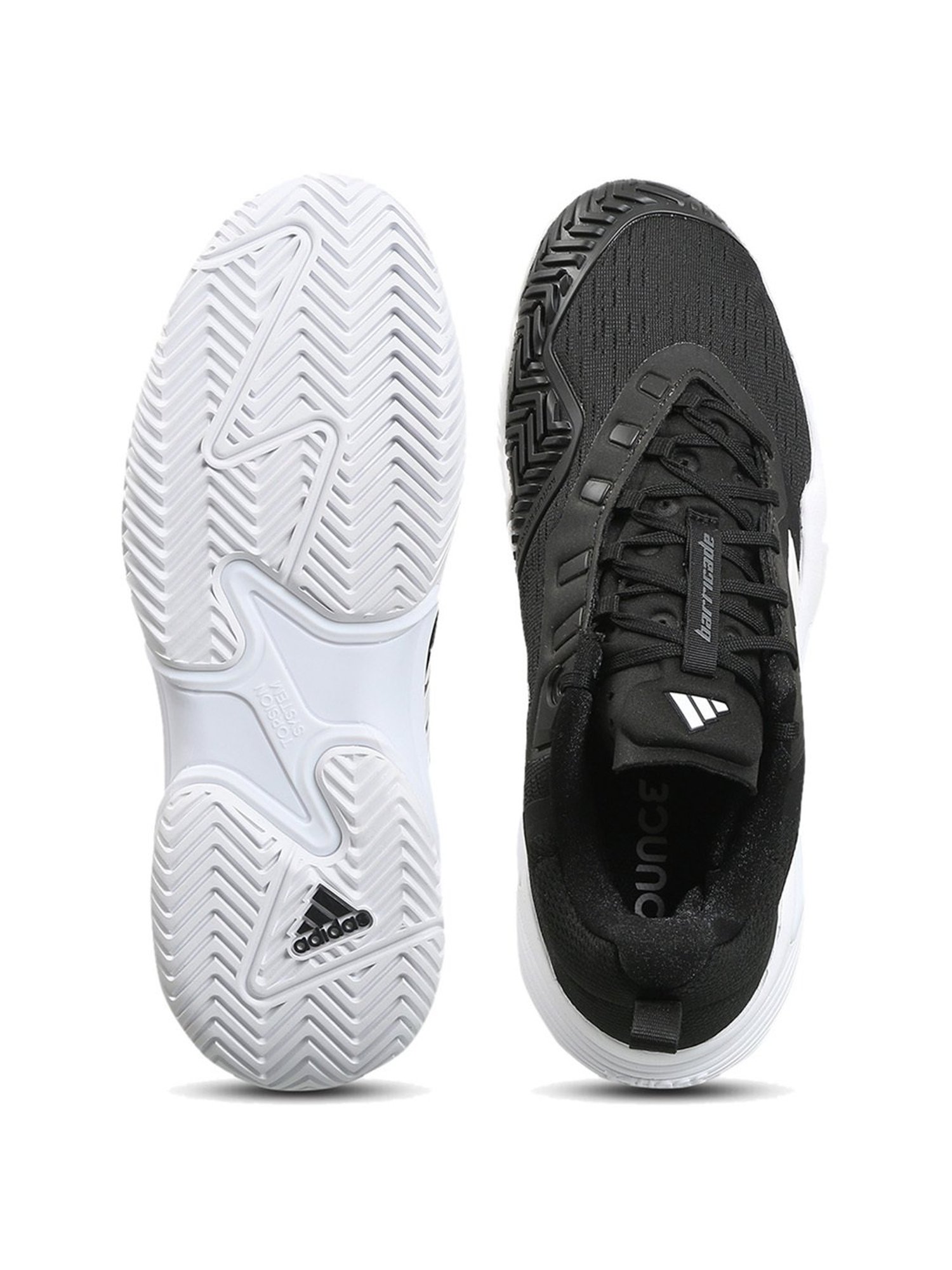Buy Adidas Men's Barricade Black Tennis Shoes for Men at Best