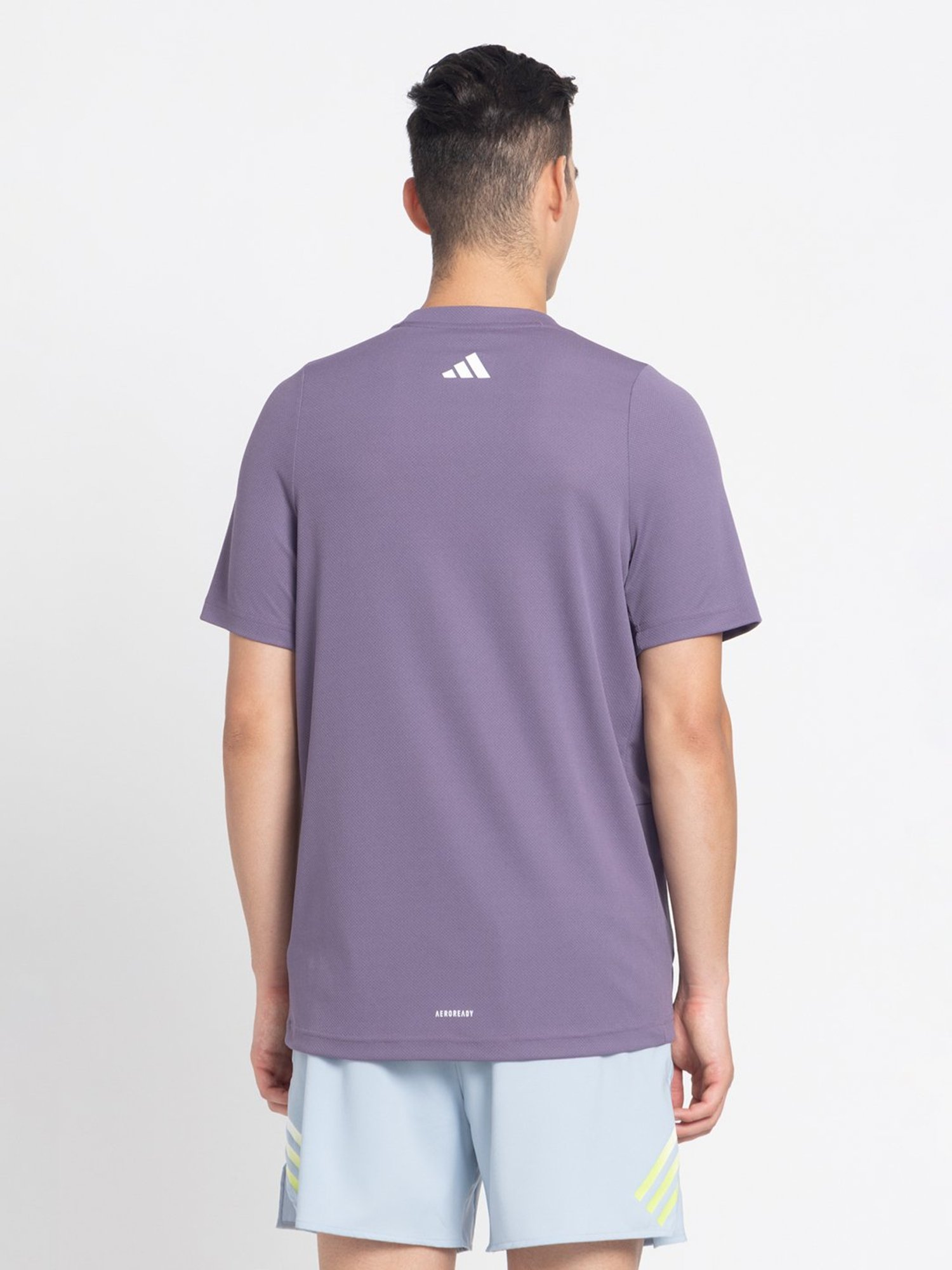 Buy Adidas Originals Purple Regular Fit Printed Sports T-Shirt for Mens  Online @ Tata CLiQ