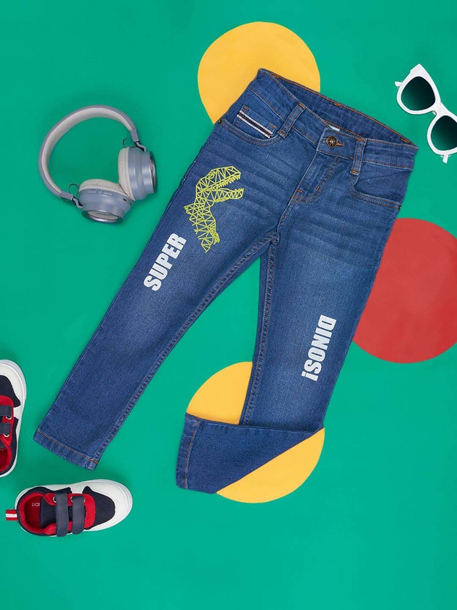 Pantaloons Junior Tapered Fit Boys Blue Jeans - Buy Pantaloons Junior  Tapered Fit Boys Blue Jeans Online at Best Prices in India