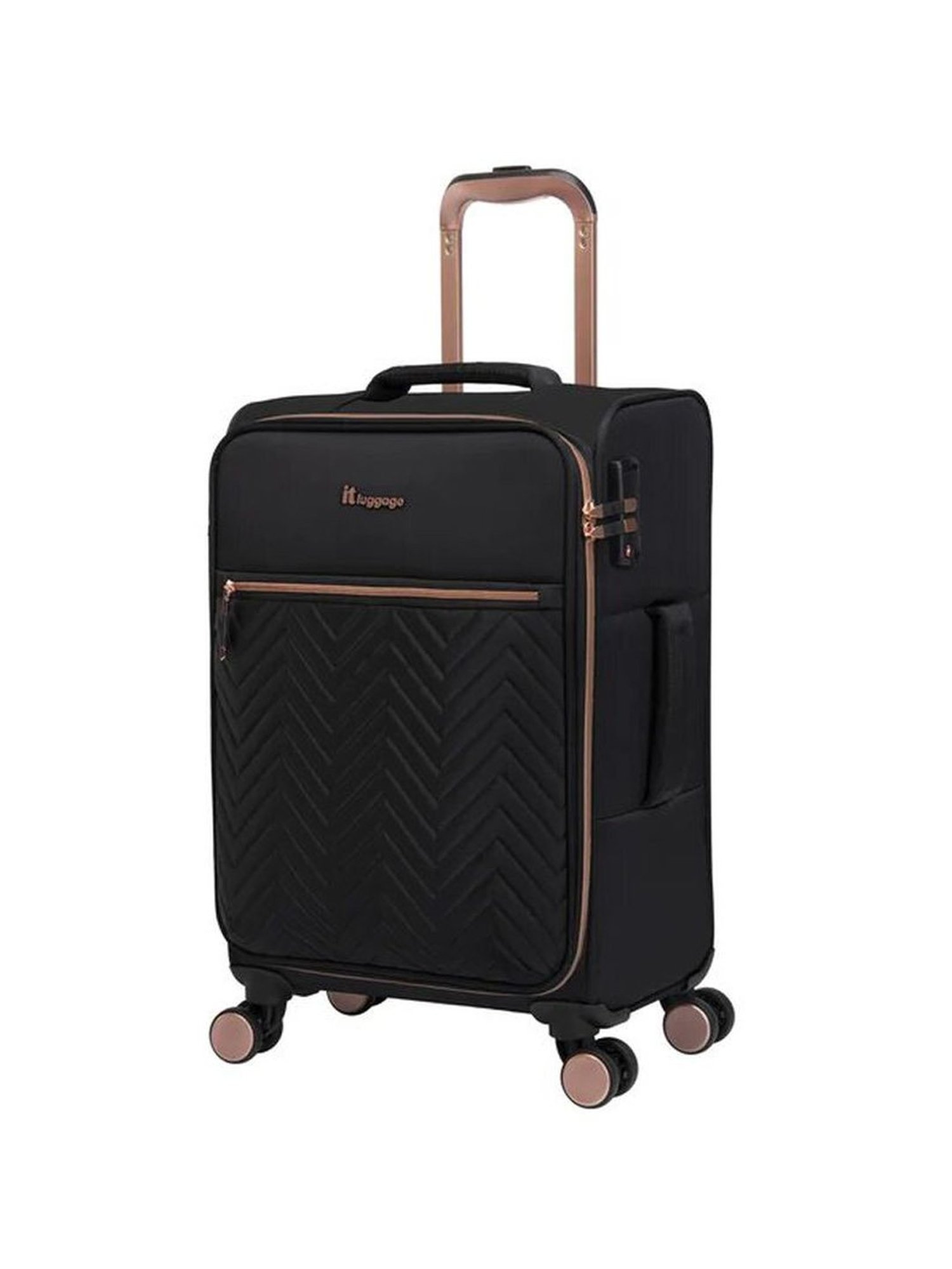 Trumpkin Polyester Soft-Side 66cm Trolley Bag Check-in Suitcase 2 Wheels -  24 inch Red - Price in India | Flipkart.com