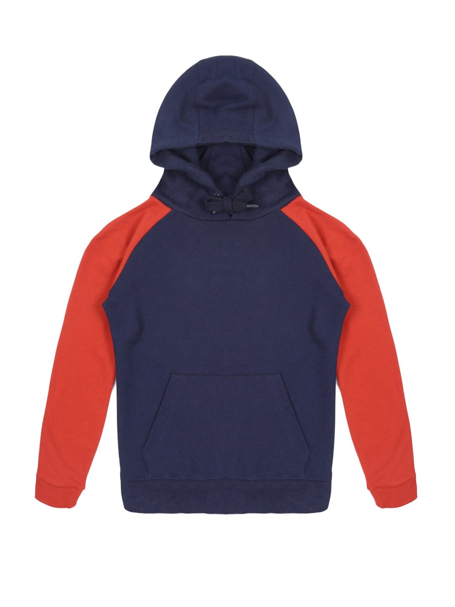 Navy blue and red on sale hoodie