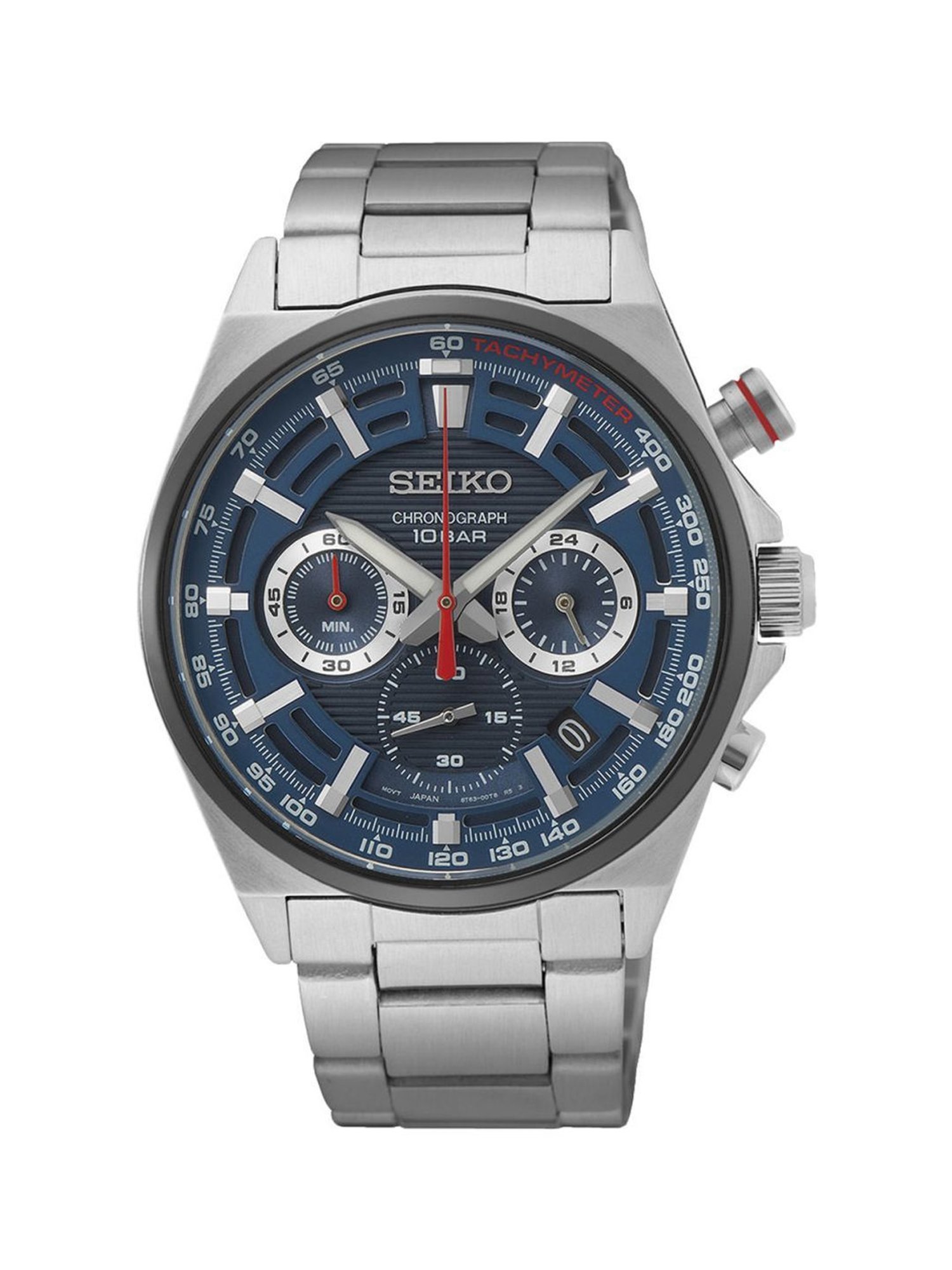 Buy Seiko SSB407P1 Discover More Chronograph Watch for Men Online