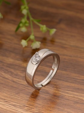 Silver ring for mens hot sale with price in grt