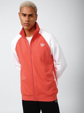 Orange and white clearance jacket