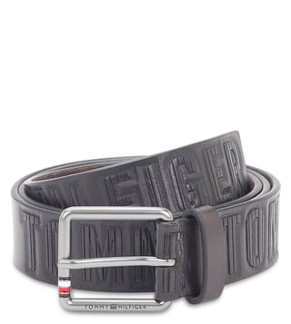 Logo Leather Waist Belt