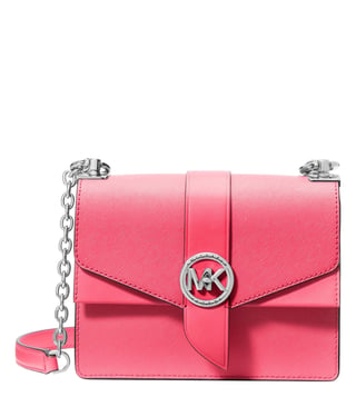 Michael authentic Kors purse Saffiano leather pink