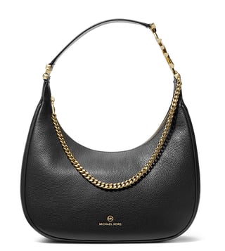 Michael kors clearance black hobo purse