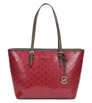 Michael kors large 2025 red tote