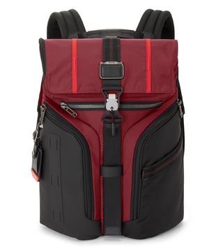 Tumi red outlet backpack