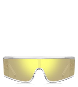 Buy Hugo 20505990099ET Gold Shield Sunglasses for Men Online Tata CLiQ Luxury