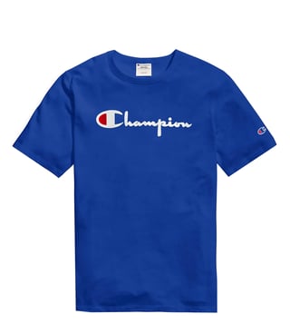 Champion Script Logo Crew Neck T-Shirt