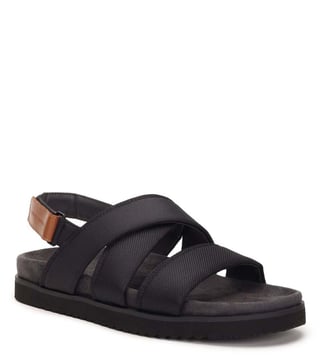 Tommy hilfiger leather online flip flops