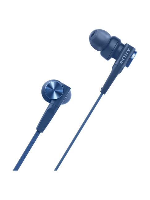 Buy Sony MDR-XB55AP In The Ear Earphones (Blue) Online At Best