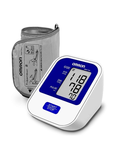 Omron HEM-7124 Blood Pressure Monitor (White)