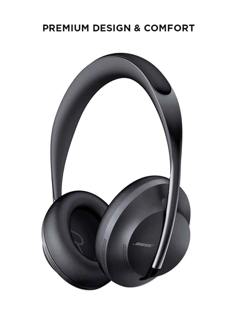 Bose Noise Cancelling Headphones 700 Wireless, Bluetooth Headphone Built-In Microphone (Black)