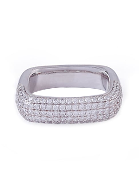 The Real Effect London Intricate and Contemporary 92.5 Sterling Silver Ring for Women-picture-16