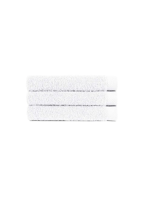 DDECOR Live Beautiful White Cotton 550 GSM Bath Towel - Set of 1-picture-18
