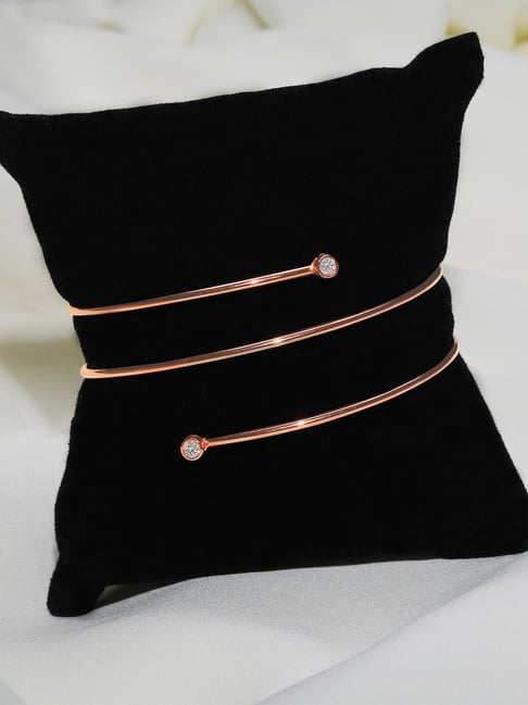 GIVA 92.5 Sterling Silver Layered Bracelet-picture-27