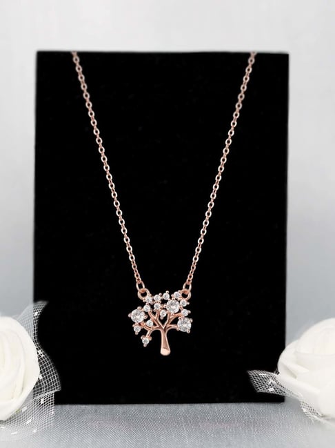 GIVA Sterling Silver Tree of life Necklace for Women