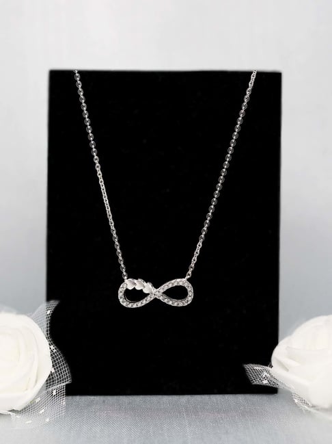 Infinity Heart Necklace in 14k Yellow Gold | Everyday Jewelry
