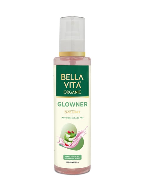Bella Vita Organic Glowner Rose Water Face & Mist Natural Toner Spray - 200 ml-picture-24