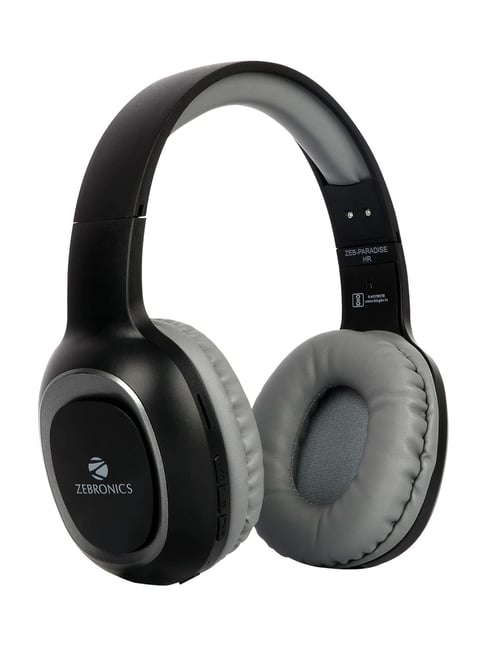 Zebronics Zeb-Paradise Over The Ear Bluetooth Headphones with Mic (Black)