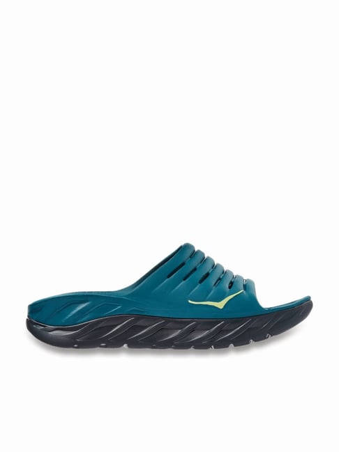 Hoka Men s ORA Recovery Slide Coral Blue Slides