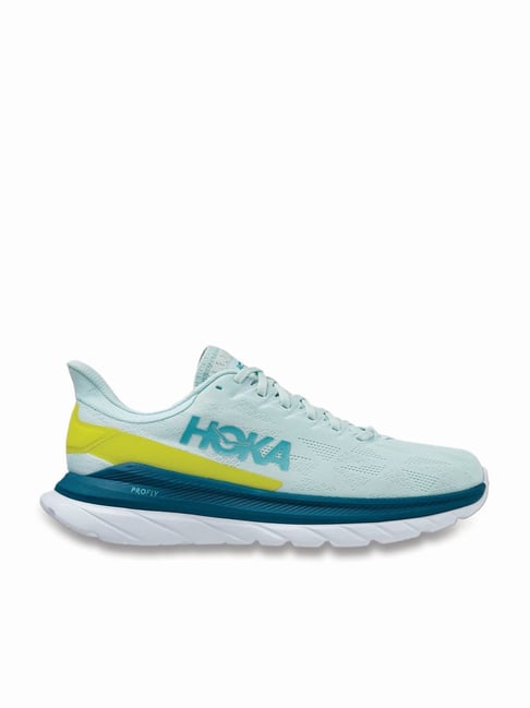 Buy Hoka Men's Mach Glass Blue Running Shoes for Men at Best