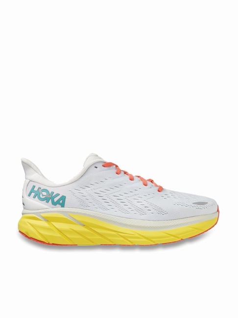 Buy Hoka Men's Clifton White Running Shoes for Men at Best Price