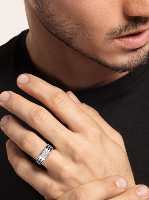 Sterling Silver Band Rings for Men - Luxury Silver Rings By Twistedpendant-saigonsouth.com.vn