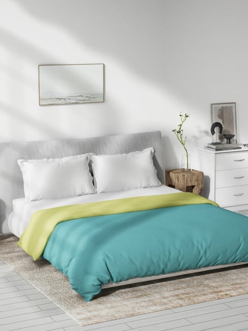 DDecor Turquoise 150 TC Cotton Queen Quilt