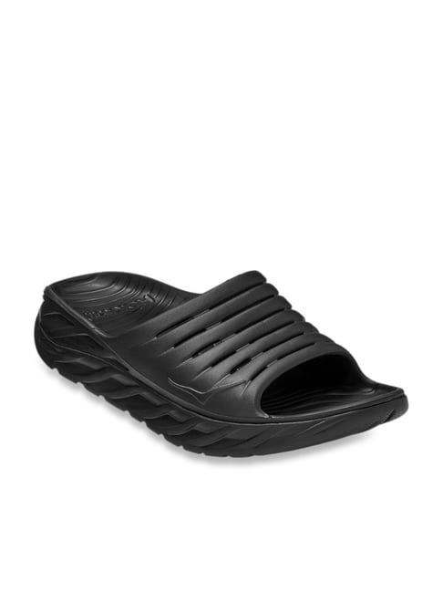 Hoka Men s ORA Recovery Black Slides