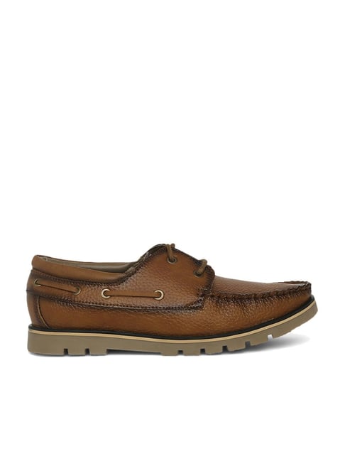 Jaripeo by Buckaroo Men's XIOMAR Tan Boat Shoes-picture-19