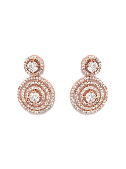 Rose Gold Snake Hoop Earrings – GIVA Jewellery