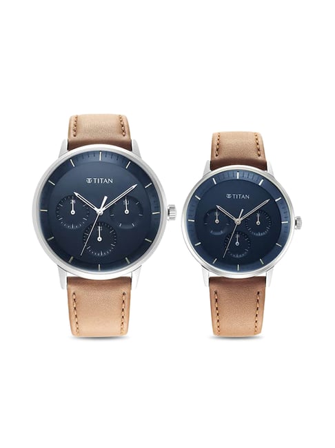 Titan couple outlet watches online