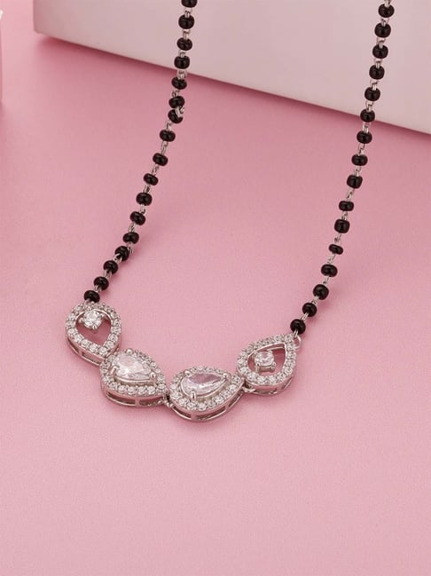 GIVA 92.5 Sterling Silver Mangalsutra for Women