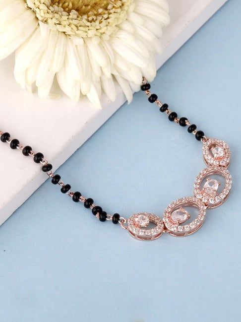 GIVA 92.5 Sterling Silver Eternal Love Mangalsutra for Women-picture-14