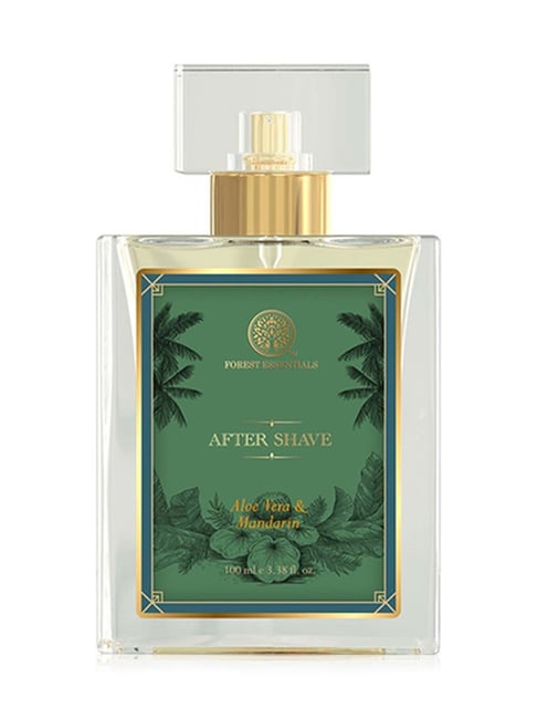 Forest Essentials Aloe Vera & Mandarin Aftershave Spray Splash with Refreshing Toner - 100 ml