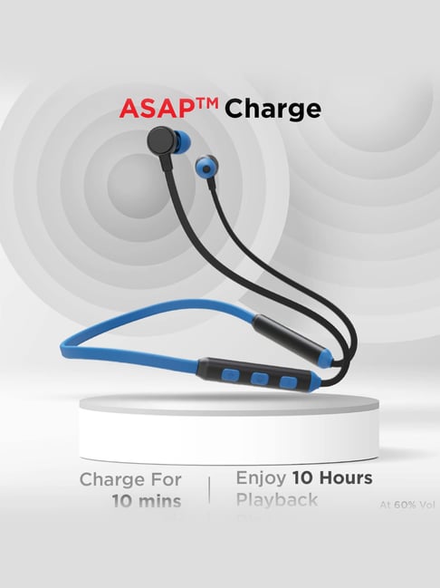 Buy boAt Rockerz 103 Pro Bluetooth Neckband (Blue) Online At Best