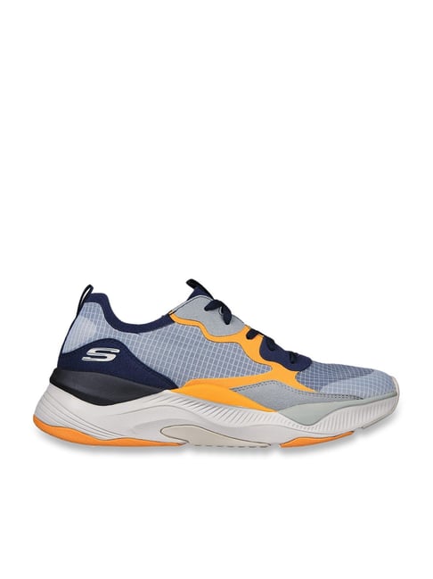 Skechers Men's Sport Blue Derby Shoes for Men at Best Price @ Tata CLiQ