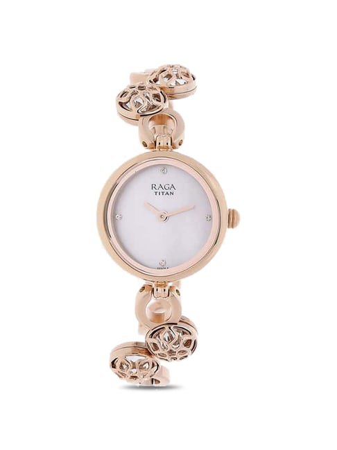 Women White Mother Of Pearl Dial Titan Raga Watch For Woman, For Personal  Use, Model Name/Number: 2539wm01 at Rs 6400 in Mumbai