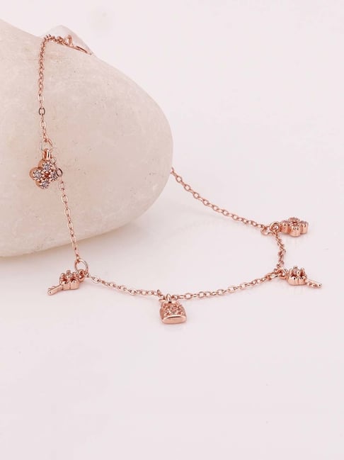 GIVA 92.5 Sterling Silver Secure Love Bracelet for Women-picture-42