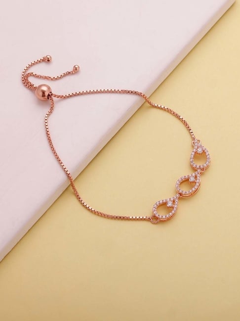 GIVA 92.5 Sterling Silver Heap of Love Bracelet for Women-picture-37