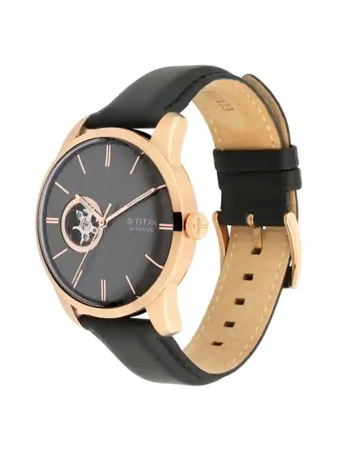 Titan open best sale heart automatic watch