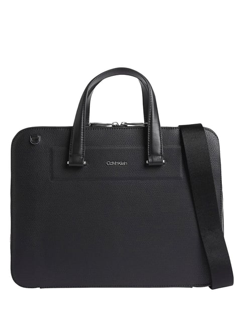 CALVIN KLEIN JEANS Black Medium Laptop Bag